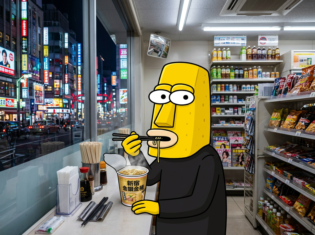 MOAI in Shinjuku — Instant Ramen