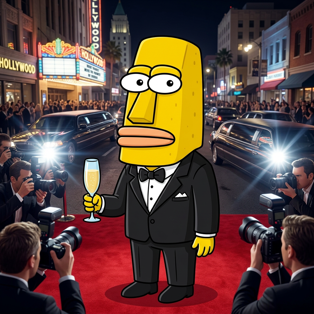 MOAI in Hollywood — Red Carpet Stare