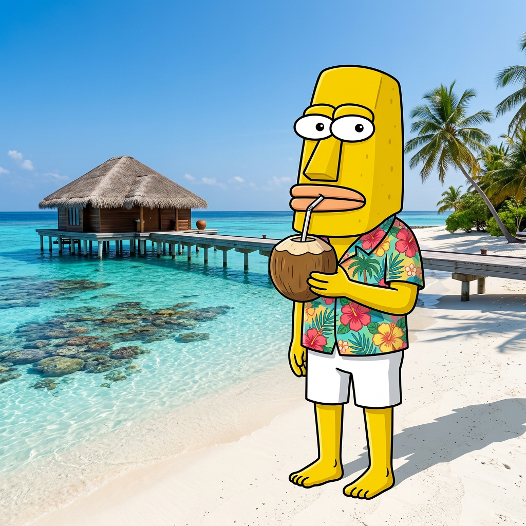 MOAI in Maldives — Coconut Mode